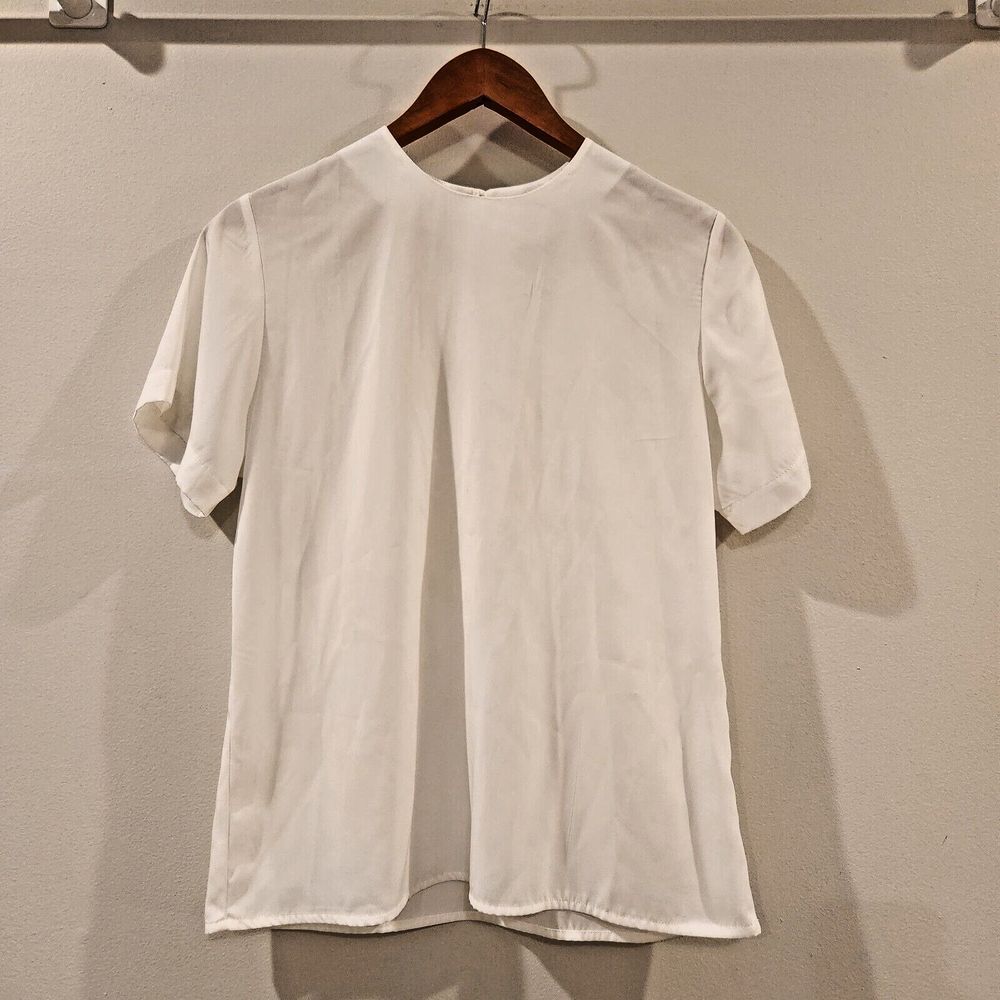 Classic White Women's Blouse